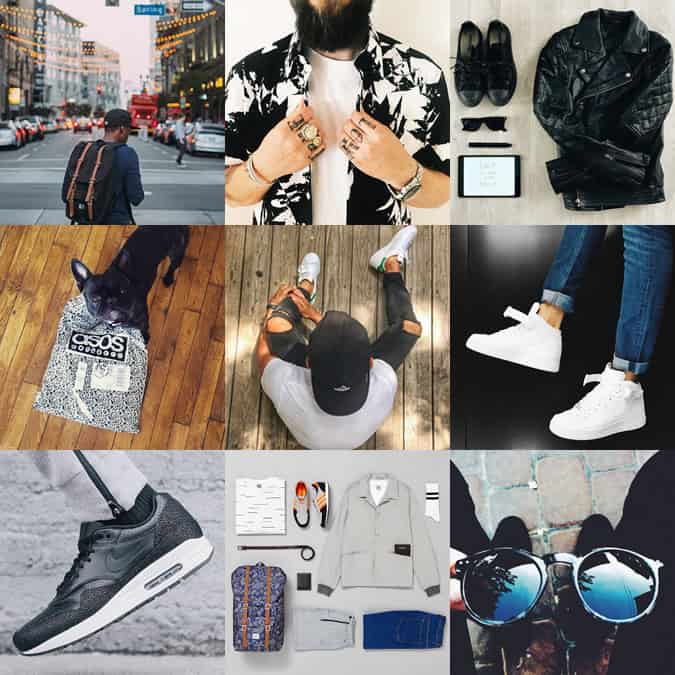 AOSS Menswear Instagram Account
