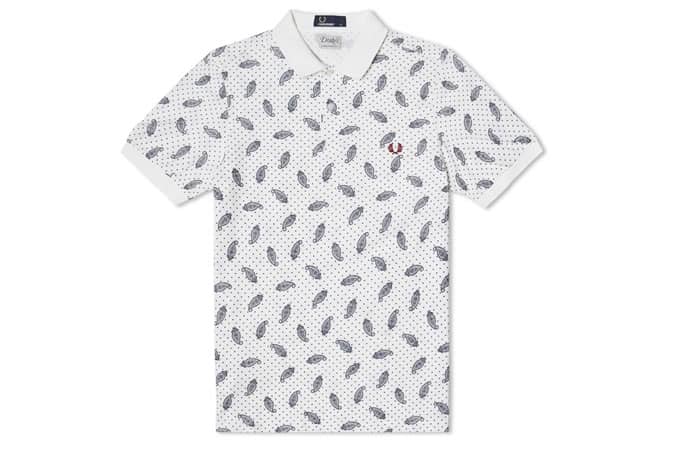 FRED PERRY X DRAKE'S HANDKERCHIEF PRINT POLO