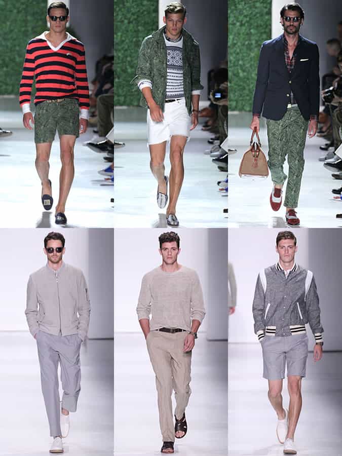 Michael Bastian and Todd Snyder SS16 Menswear Runways - New York Fashion Week