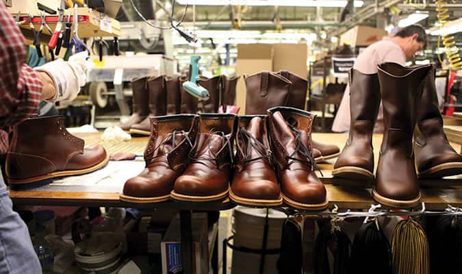 Handmade Red Wing Boots