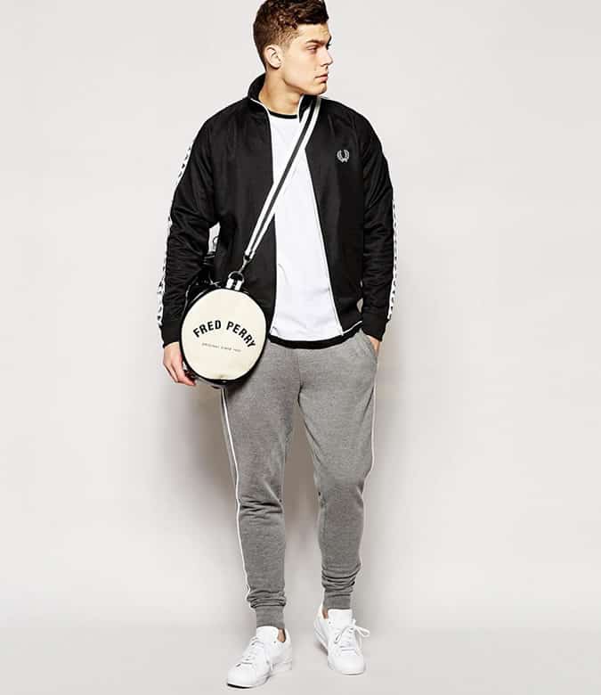 Fred Perry Barrel Bag