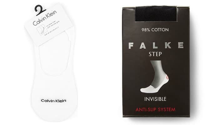Men's Invisible Socks - Calvin Klein and Falke