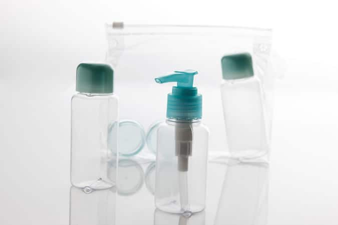 Keep All Grooming Products In Zip Top Plastic Bags