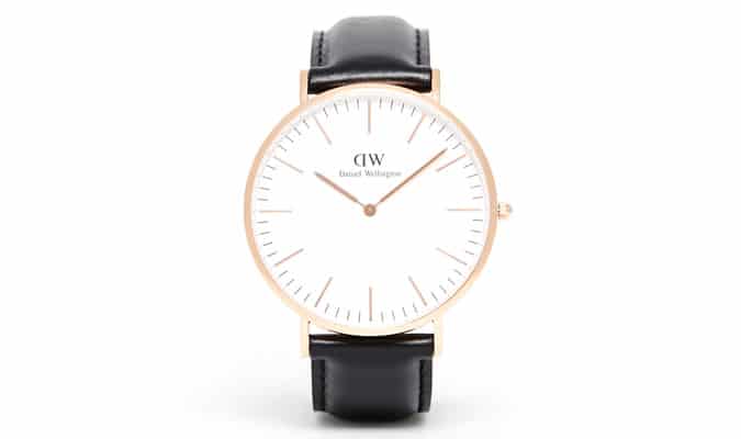 Daniel Wellington Sheffield Gold Watch