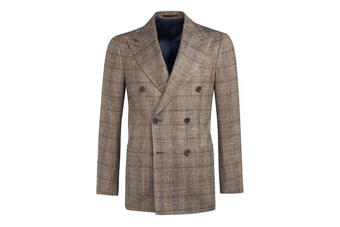 MADISON LIGHT BROWN CHECK