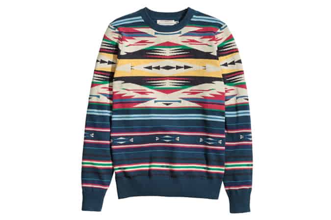 Jacquard-knit jumper