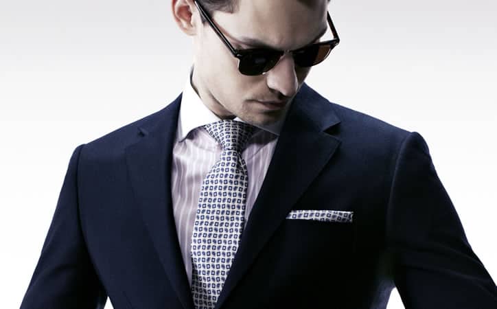 Don't match your pocket square to your tie