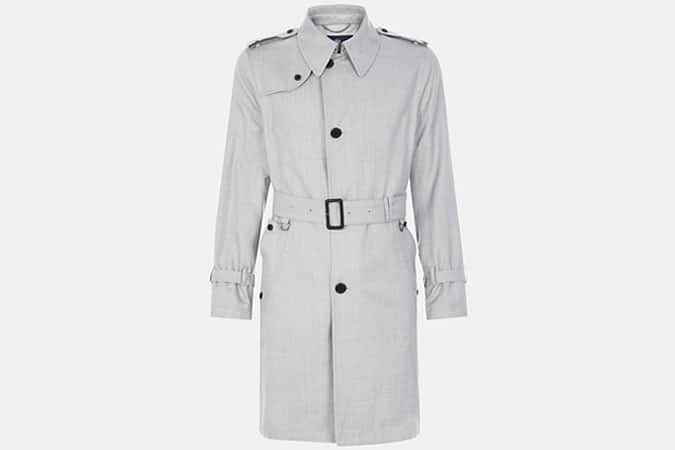 Blackhazel Single-breasted Trench Coat