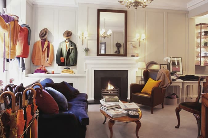 Anderson & Sheppard Haberdashery, Clifford Street, London