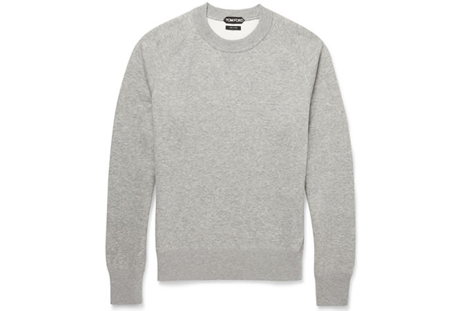 Tom Ford Loopback Cotton-Jersey Sweatshirt