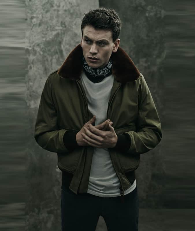 Men's Military Green Bomber Jacket - How To Wear
