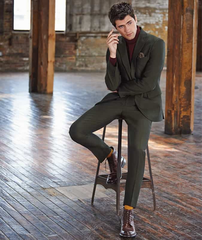 Men's Military Green Bomber Jacket - How To Wear