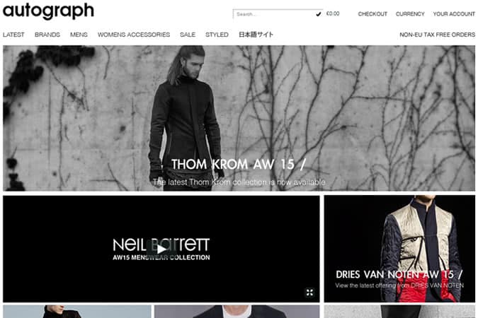 Autograph Menswear
