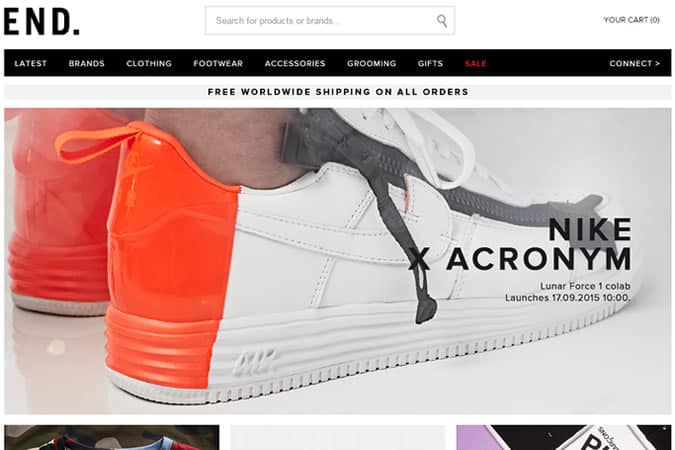 end clothing
