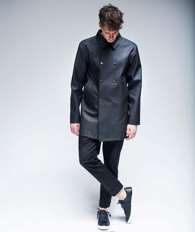 Men's Stutterheim Waterproof Trench Coat