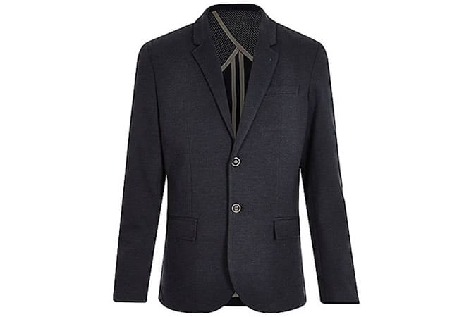 River island navy blazer