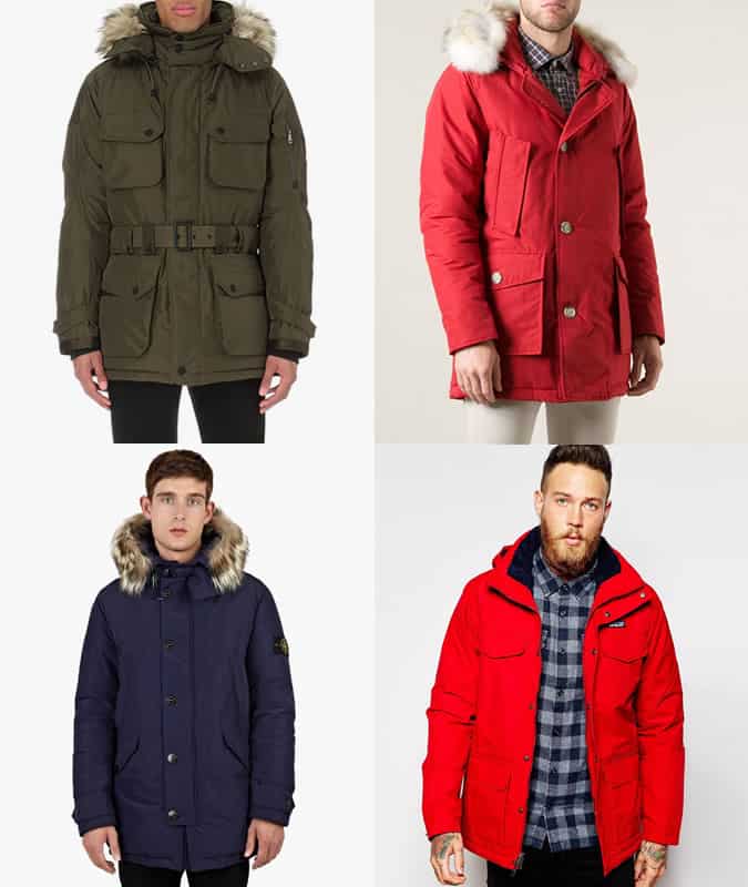Men's Padded Parkas