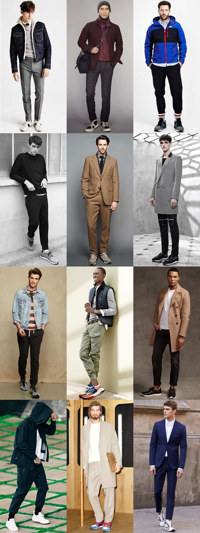 Men's Running Trainer Outfit Inspiration Lookbook