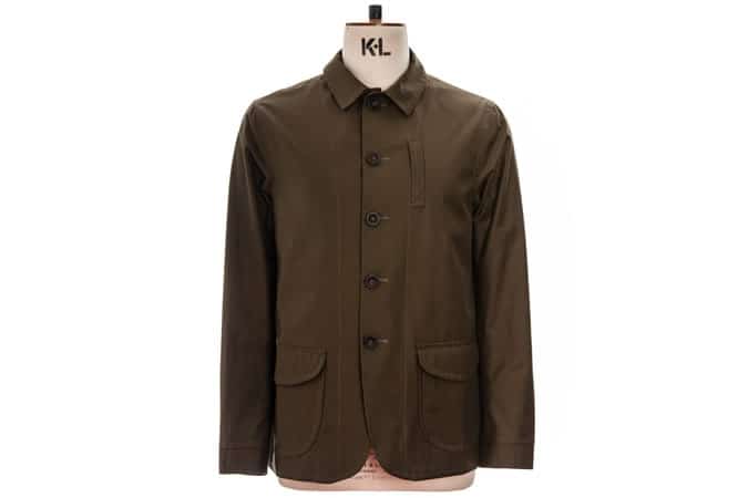 Oliver Spencer x Vulpine Barragan Jacket Lingen Green OSJ246