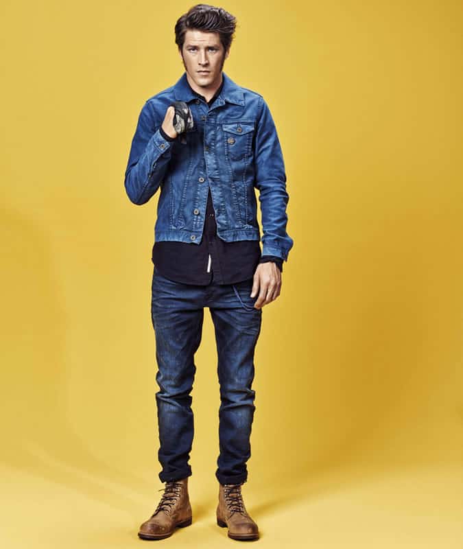 Double Denim Men's Outfit Inspiration
