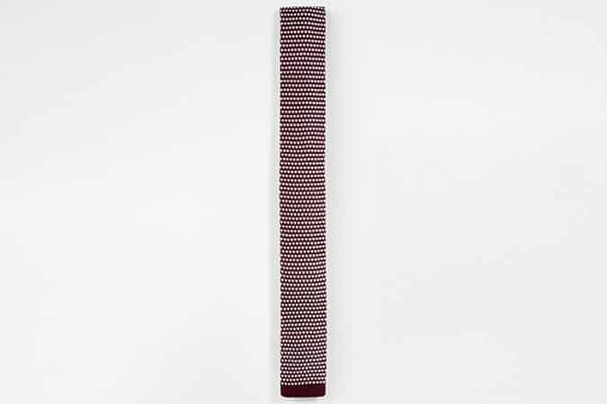 ASOS Knitted Tie With Dobby