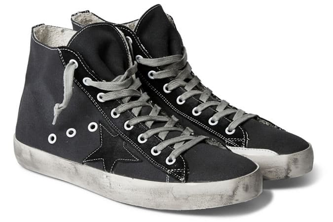 Golden Goose Deluxe Brand Francy Distressed Sneakers
