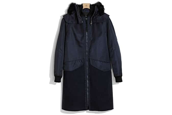 Oversized Flight Parka with Detachable Hood