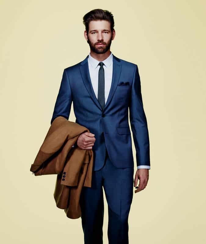 If you're a smaller guy, make sure your suits fit right