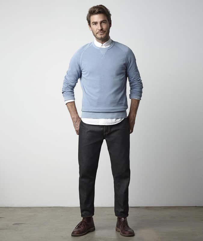 Men's Tapered Jeans Outfit Inspiration