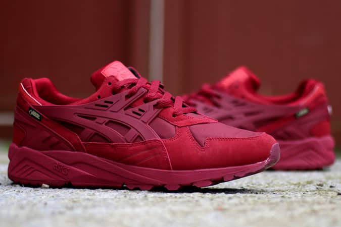 ASCIS Gel Kayano Gore Tex Red