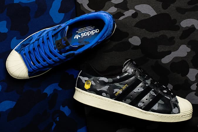 Adidas Consortium x Bape x UNDFTD Superstar 80V