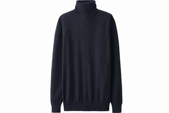 Uniqlo x Lemaire Cashmere Roll Neck Long-Sleeved Sweater