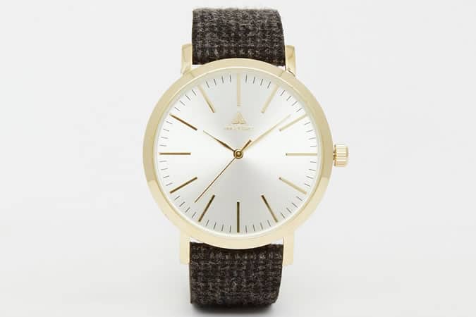 ASOS Tweed Strap Watch