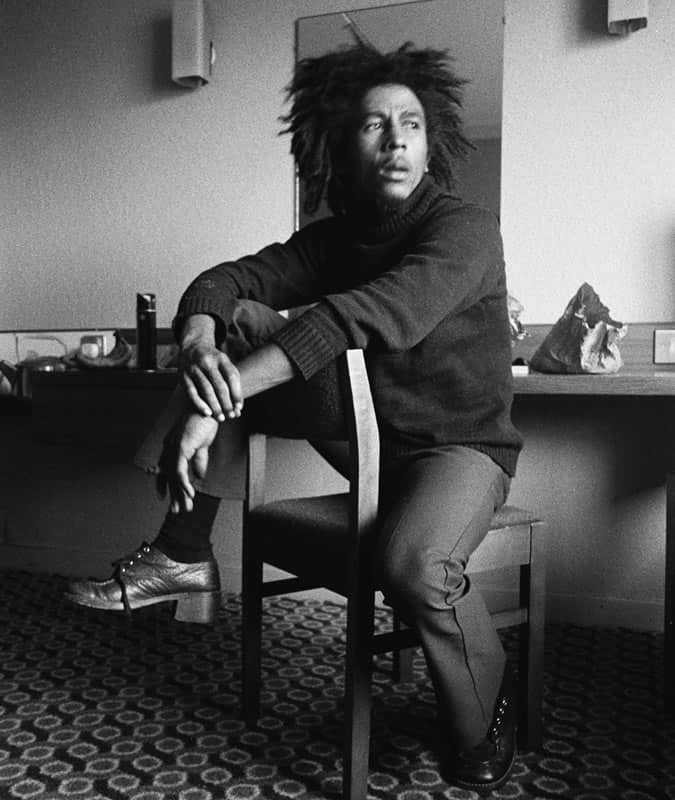 Bob Marley In Roll/Turtle Neck
