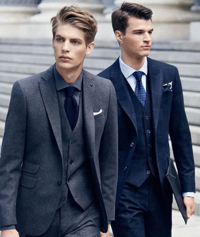 Dress up a budget suit with a more expensive tie or shirt