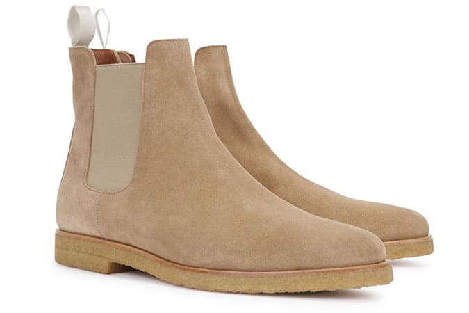 Common Projects Suede Chelsea Boots