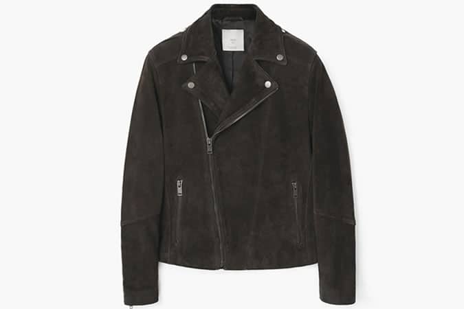 Mango Suede Biker Jacket