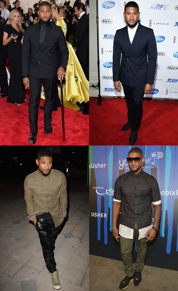 Usher Outfits 2015