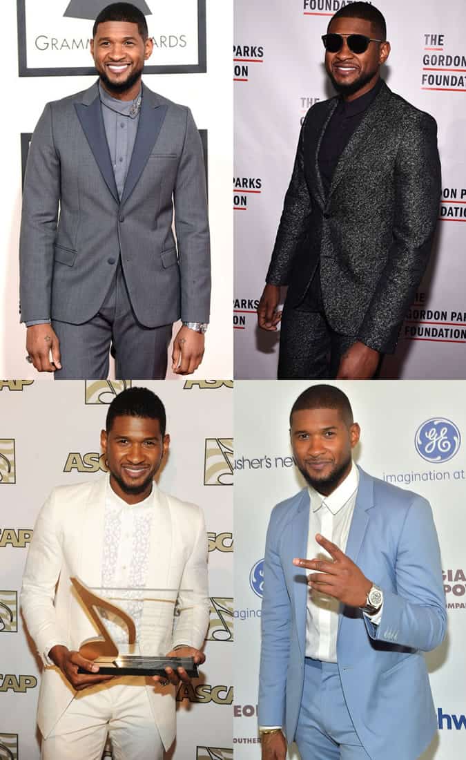 Usher Statement Suiting Lookbook