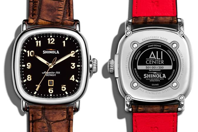 Shinola x Muhammad Ali Great Americans Series