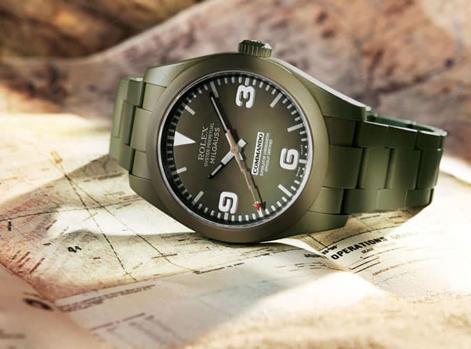 Bamford Customised Rolex Watches - 'Commando' Series