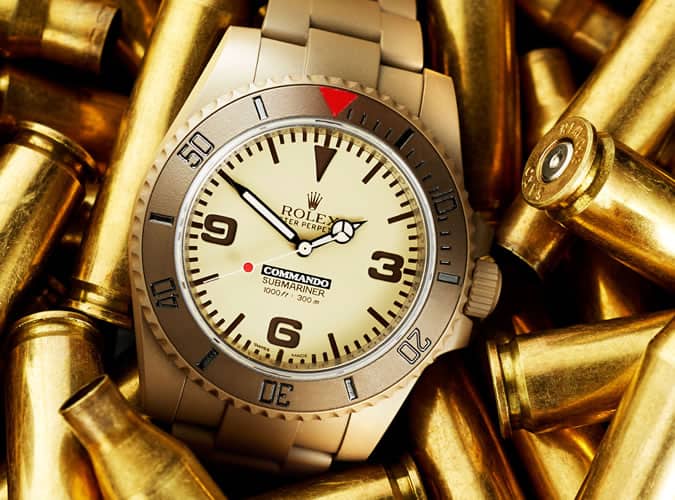 Bamford Customised Rolex Watches - 'Commando' Series