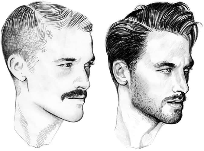 Men's Facial Hair Trends - The Moustache