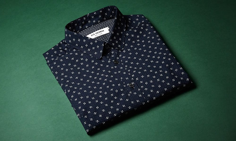 Ben Sherman Made in England Collection - Made in England Micro Geo Shirt