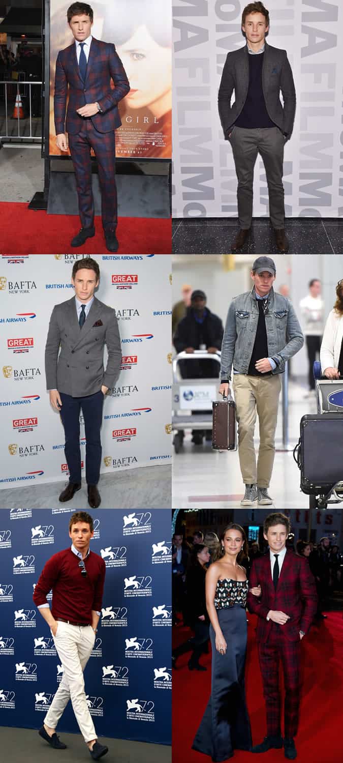 Eddie Redmayne Personal Style Lookbook