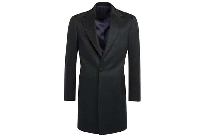 Suitsupply Grey Overcoat