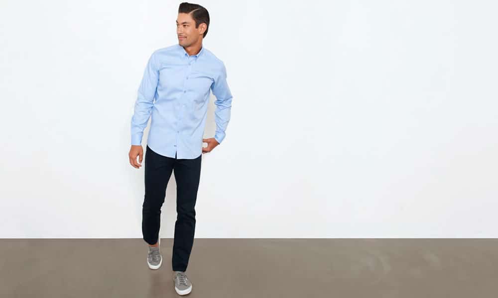 Combatant Gentlemen NAVY BLUE SLIM STRAIGHT ENDURANCE DENIM JEANS