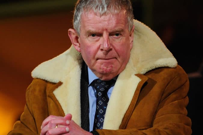 John Motson Classic Shearling Car Coat