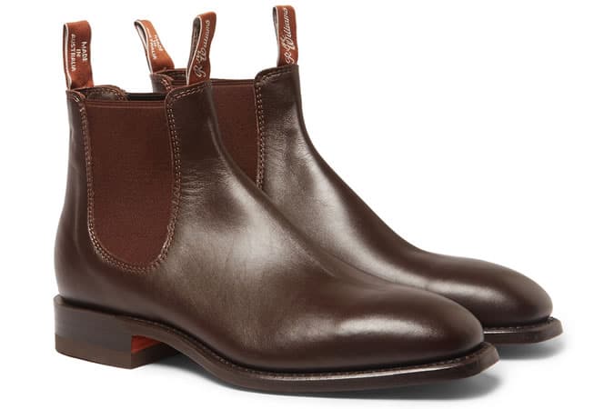 R.M. WILLIAMS Leather Chelsea Boots
