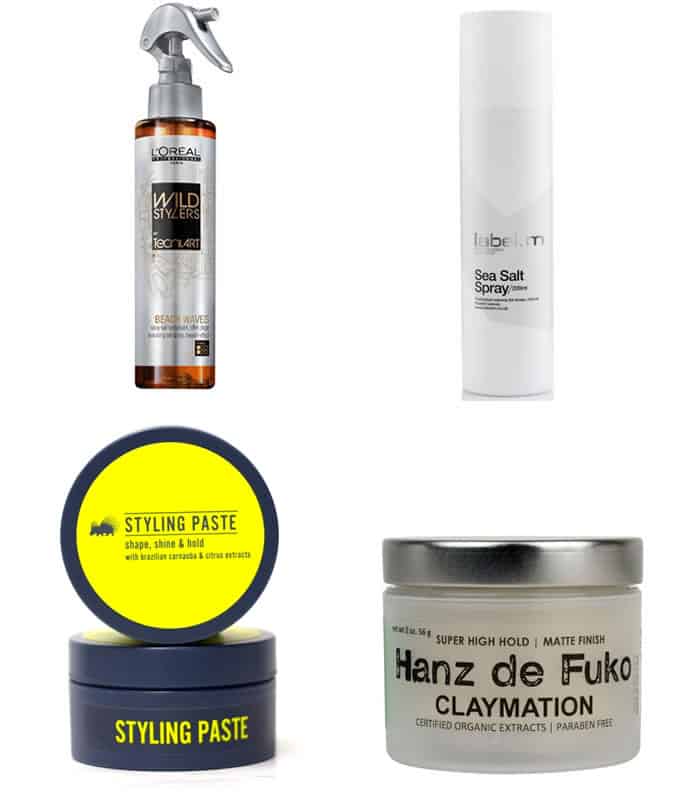 Recommended Men's Hair Products - Dramatic Contrasts and Big Shapes